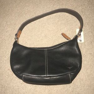 Fossil Longhorn black handbag Purse